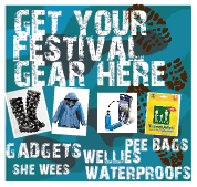 festival gear waterproofs boots tents