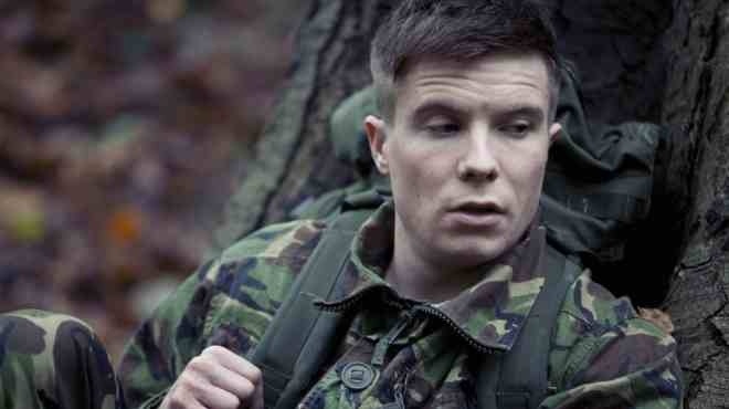 Joe Dempsey ex soldier in Southcliffe TV drama